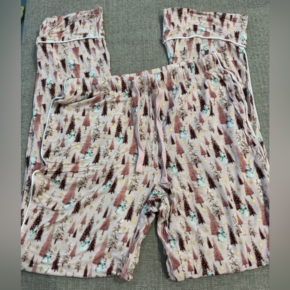 Posh Peanut Pink Christmas Pajamas - Picture 2 of 4